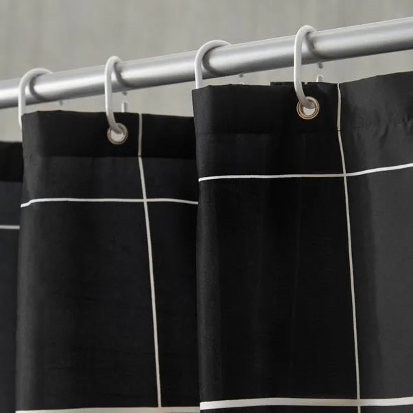 Axis Mono Minimalist Shower Curtain - Image 2