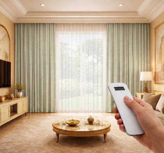 Motorized Curtains