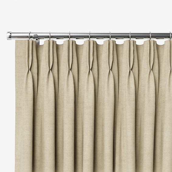 Paleo Linen Sandstone Beige Curtains