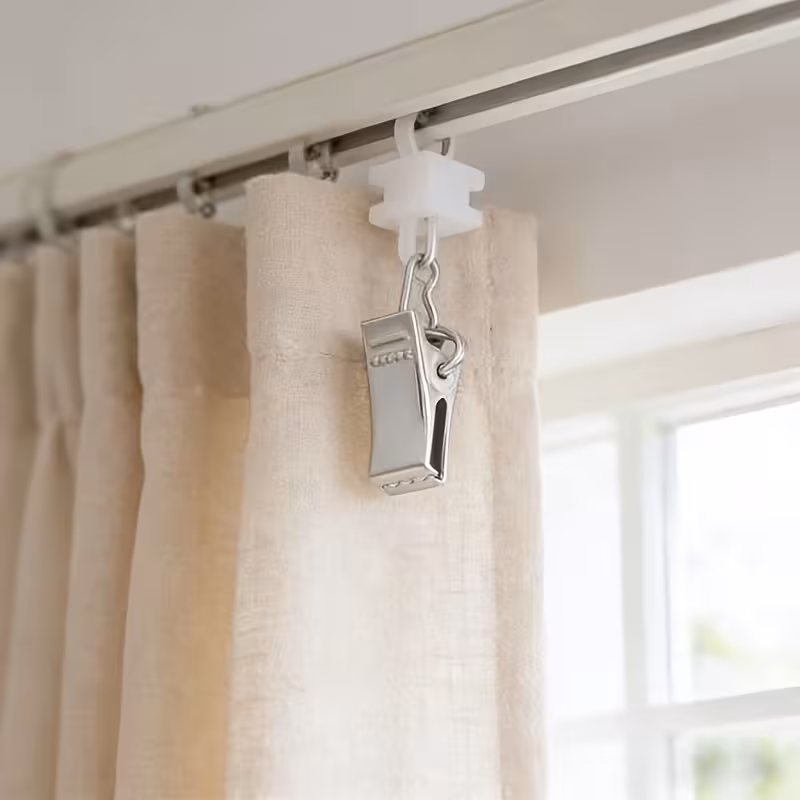 Plastic Pulley Curtain Clips