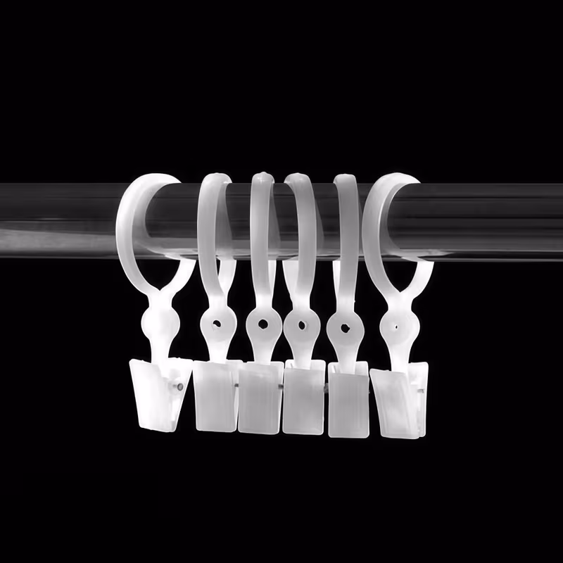 Plastic Shower Curtain Clips