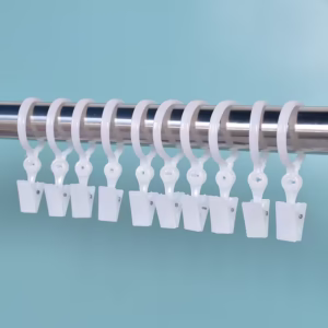 Plastic Shower Curtain Clips