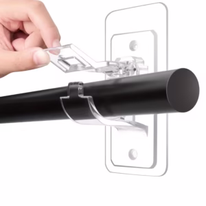 Plastic Window Curtain Rod Brackets