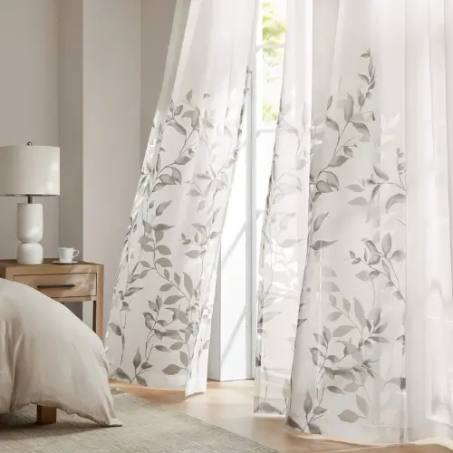 Printed Sheer Curtains