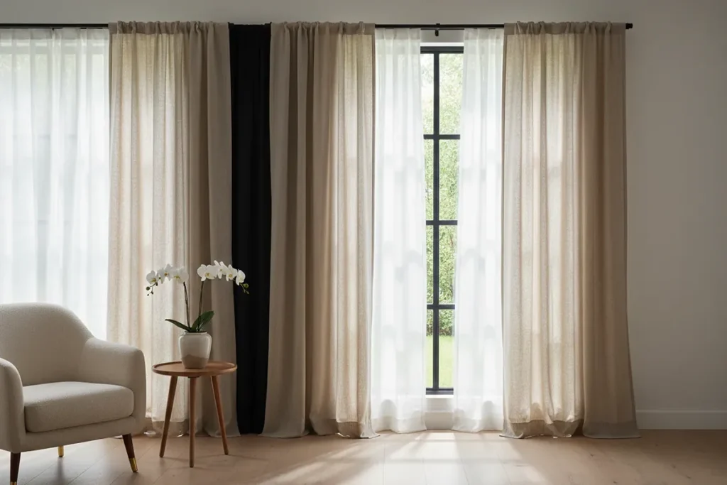 Professional Curtains Dubai Fixing & Installation Service