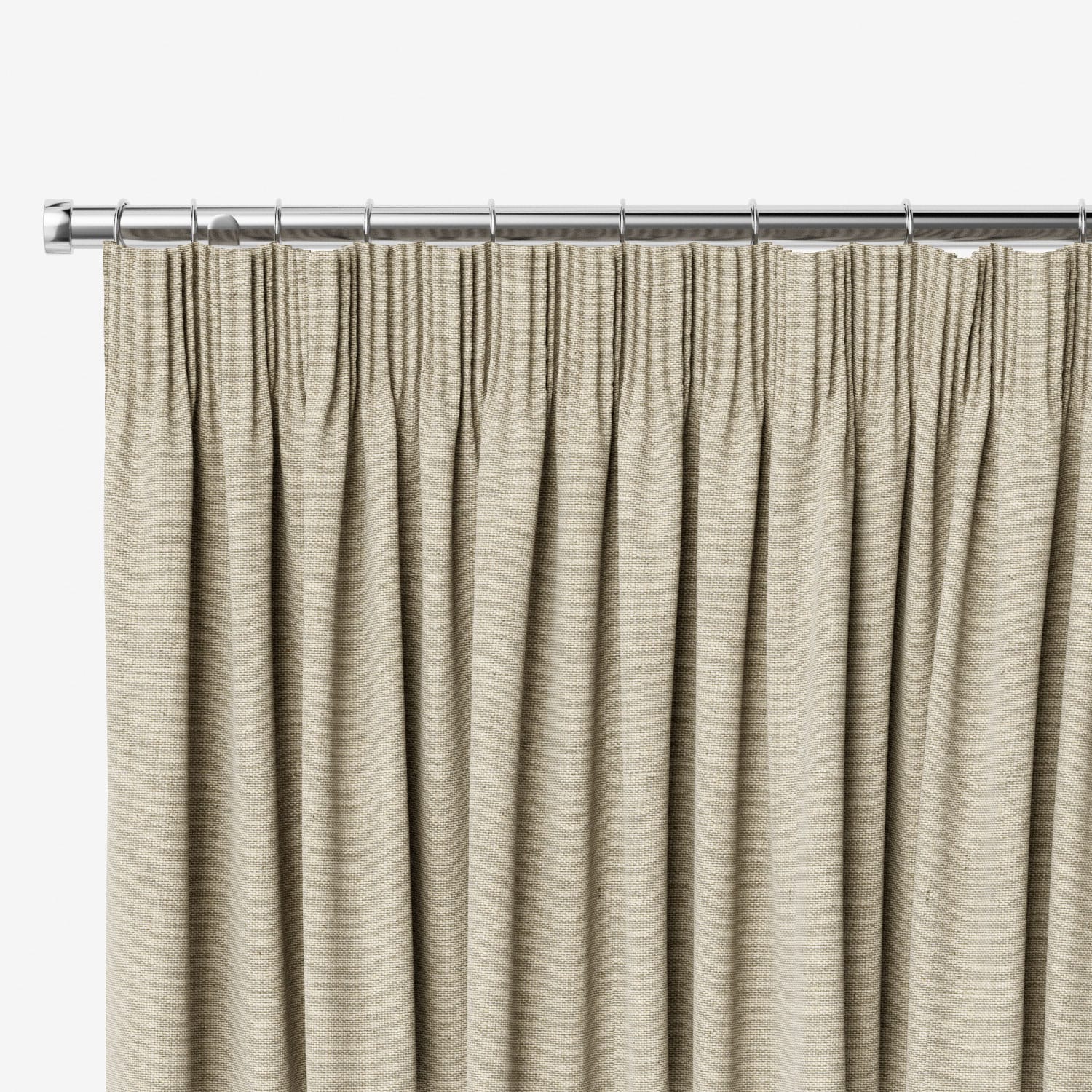 Pure Linen Pencil Pleat Curtains3