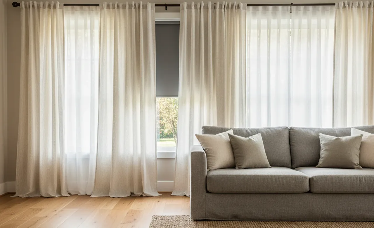 Shop Linen Curtains Dubai