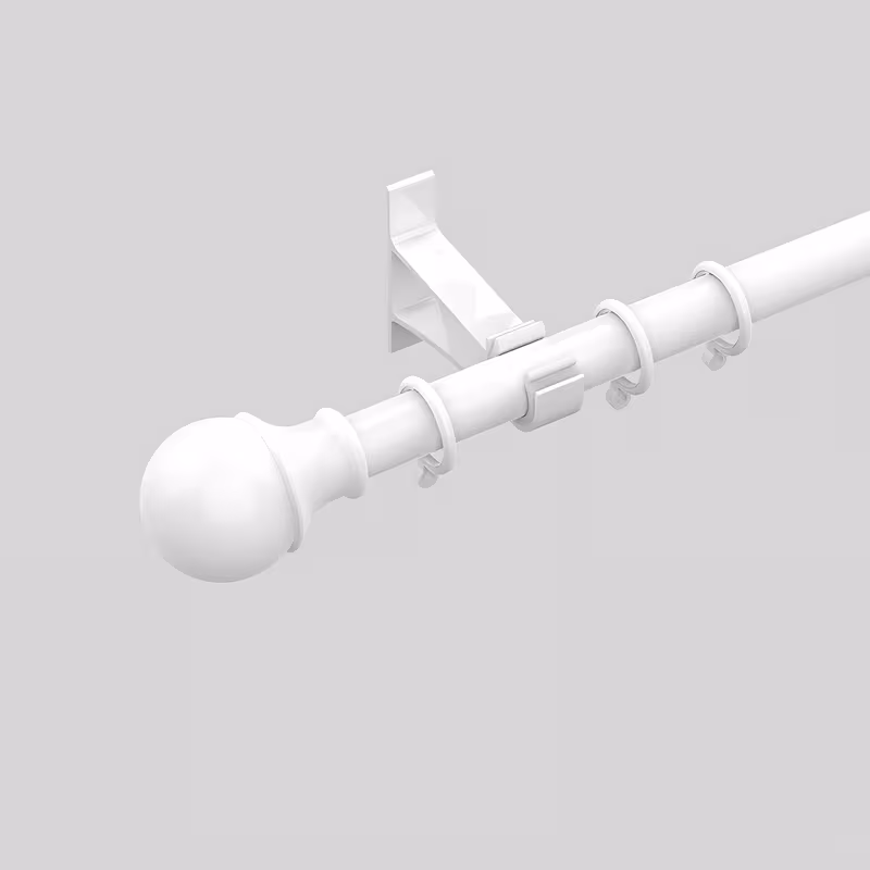 Single Curtain Rod Brackets