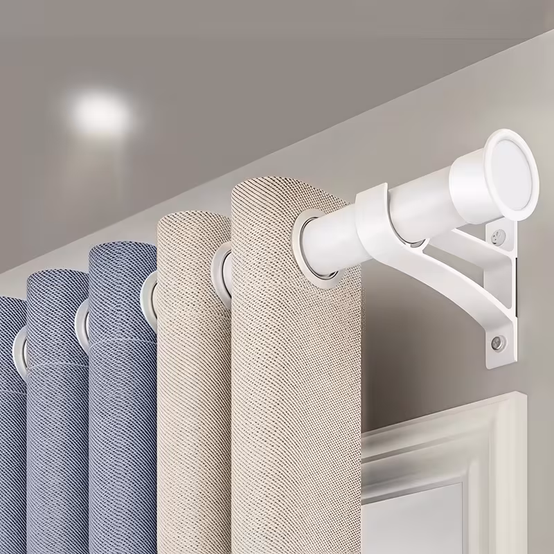 Single Curtain Rod Brackets