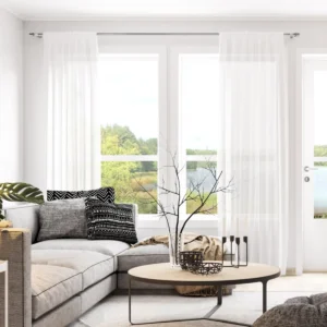 Stainless Steel 72cm Curtain Rail