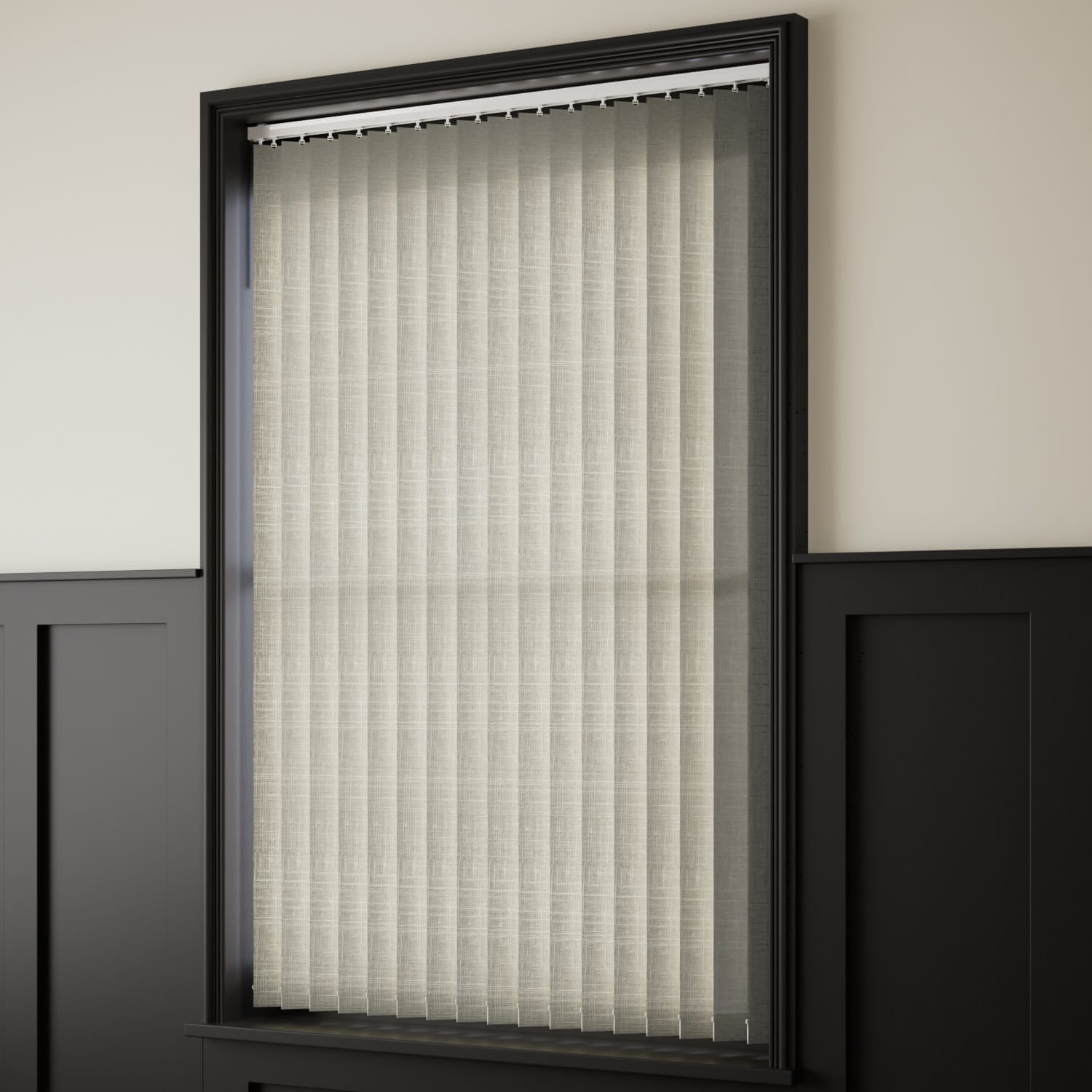 Stone Grey Vertical Blind