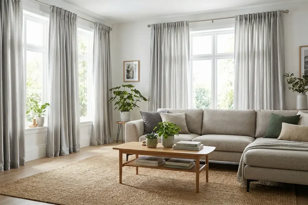 Superior Quality Silk Curtains