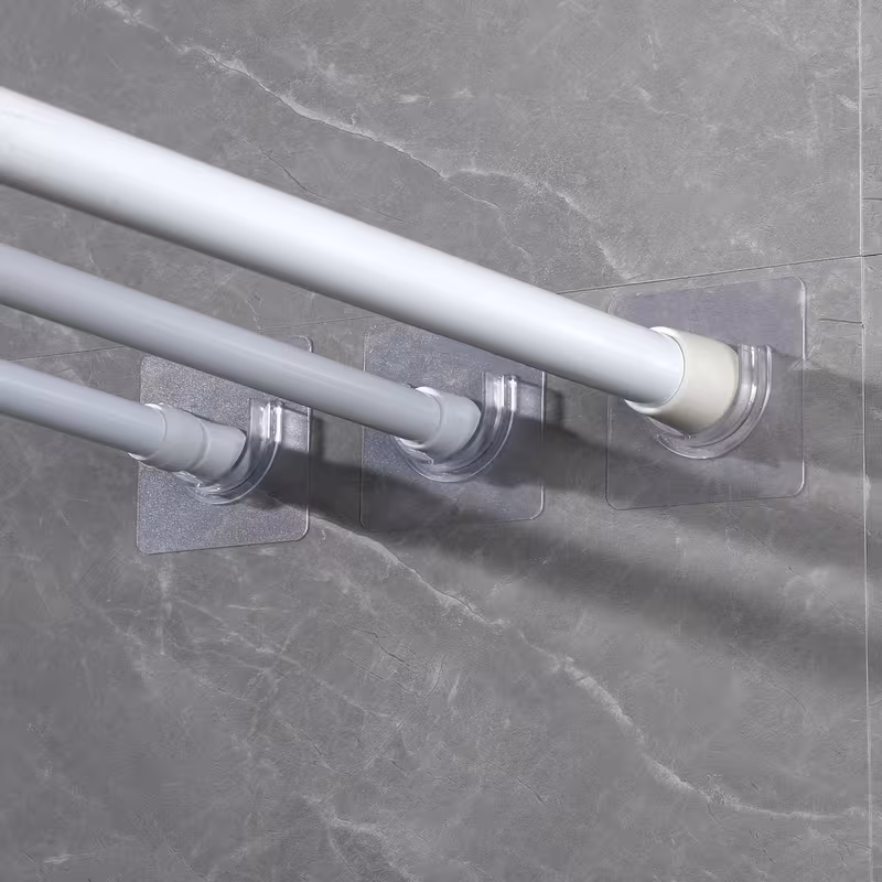 Transparent Curtain Rod Brackets
