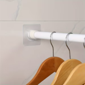 Transparent Curtain Rod Brackets