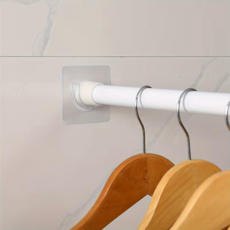 Transparent Curtain Rod Brackets