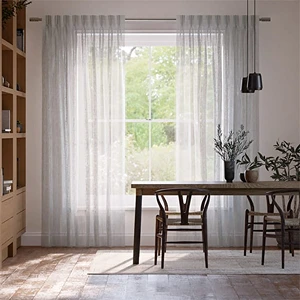 Voile sheer curtain