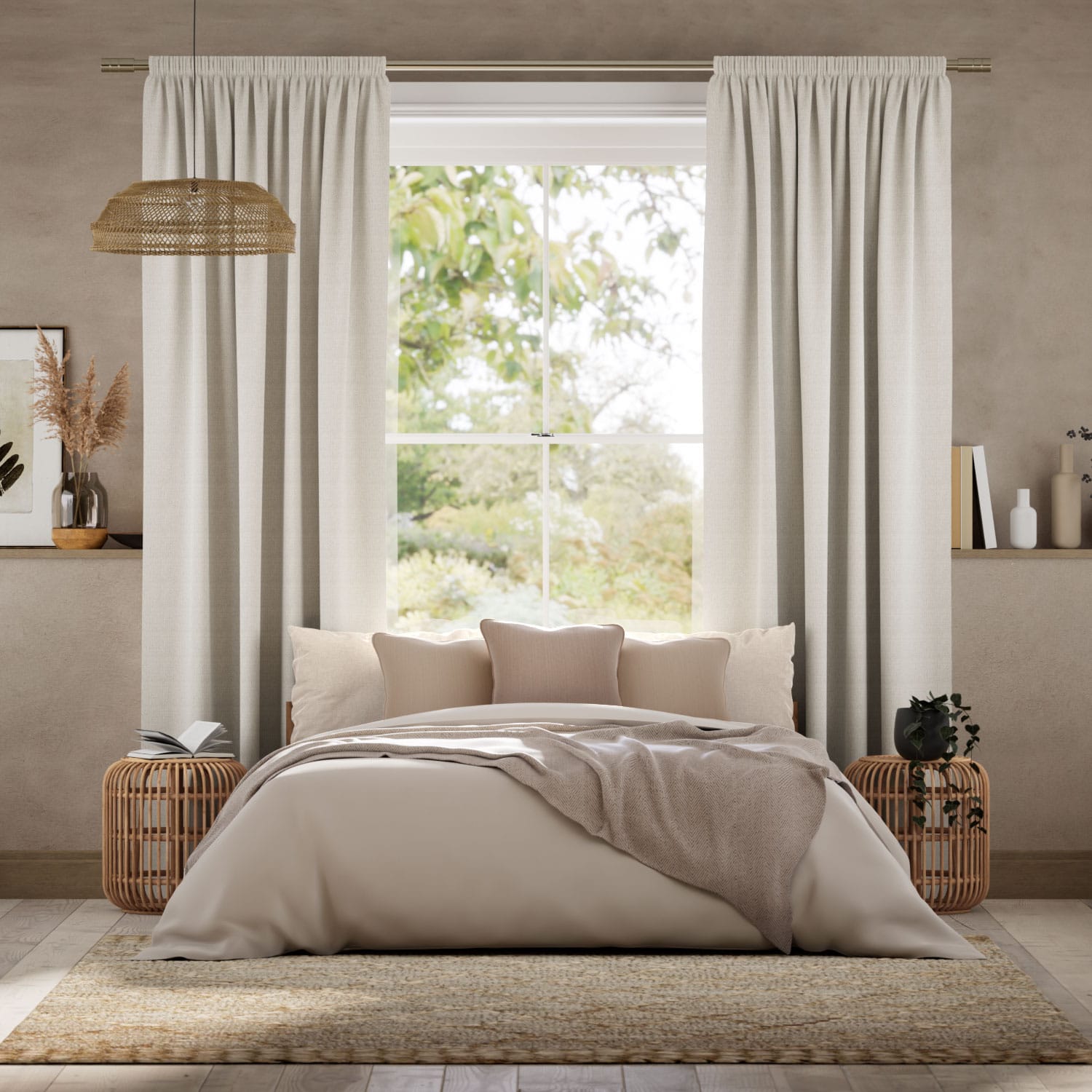 Wren Stone Curtains