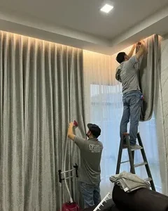 Curtain Installation Dubai