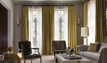 sheer curtains installation
